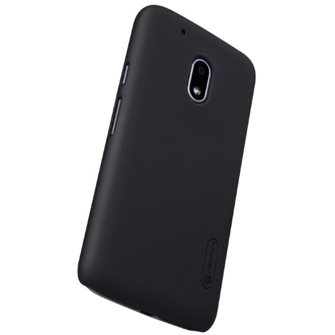 Nillkin - Lenovo Moto G4 Play Handyhülle - Plastik Case - Super Frosted Shield Series - schwarz