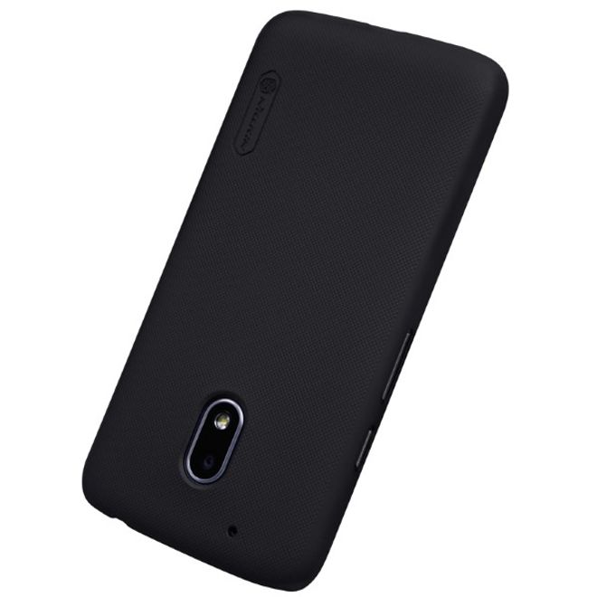 Nillkin - Lenovo Moto G4 Play Handyhülle - Plastik Case - Super Frosted Shield Series - schwarz