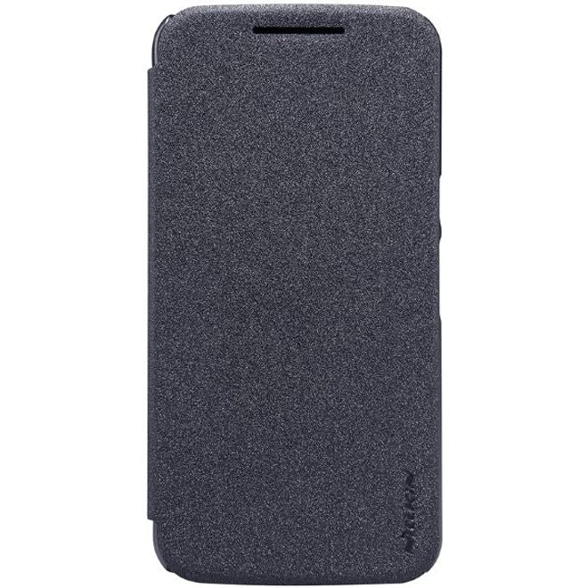 Nillkin - Hülle für Lenovo Moto G4 Plus - Leder Case - Sparkle Series - schwarz