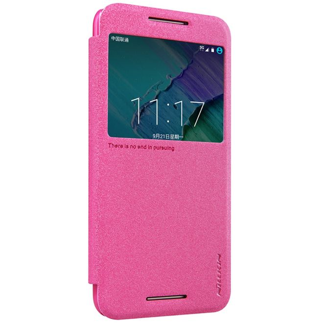 Nillkin - Lenovo Moto X Style Hülle - Funkelndes Leder Case - Sparkle Series - pink
