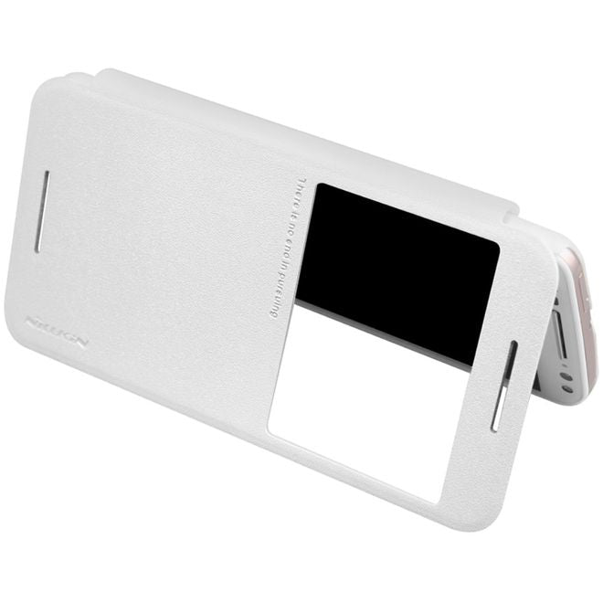 Nillkin - Lenovo Moto X Style Hülle - Funkelndes Leder Case - Sparkle Series - weiss