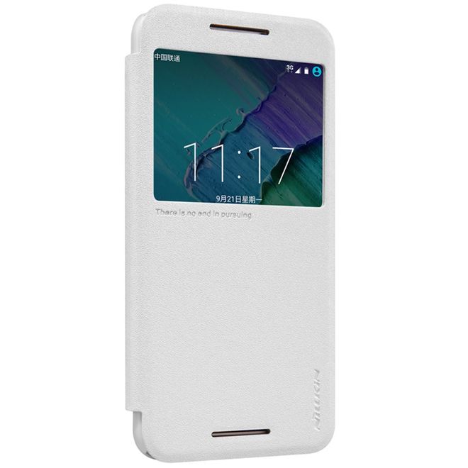 Nillkin - Lenovo Moto X Style Hülle - Funkelndes Leder Case - Sparkle Series - weiss