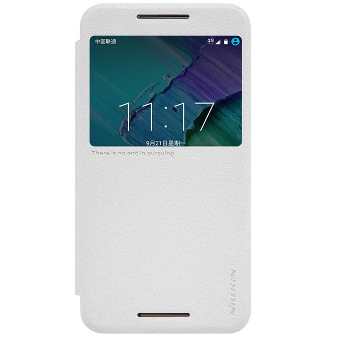 Nillkin - Lenovo Moto X Style Hülle - Funkelndes Leder Case - Sparkle Series - weiss