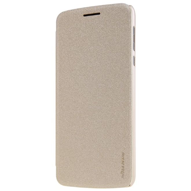 Nillkin - Motorola Moto Z Handyhülle - Funkelnde Leder Hülle - Sparkle Series - gold