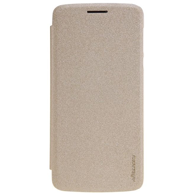 Nillkin - Motorola Moto Z Handyhülle - Funkelnde Leder Hülle - Sparkle Series - gold