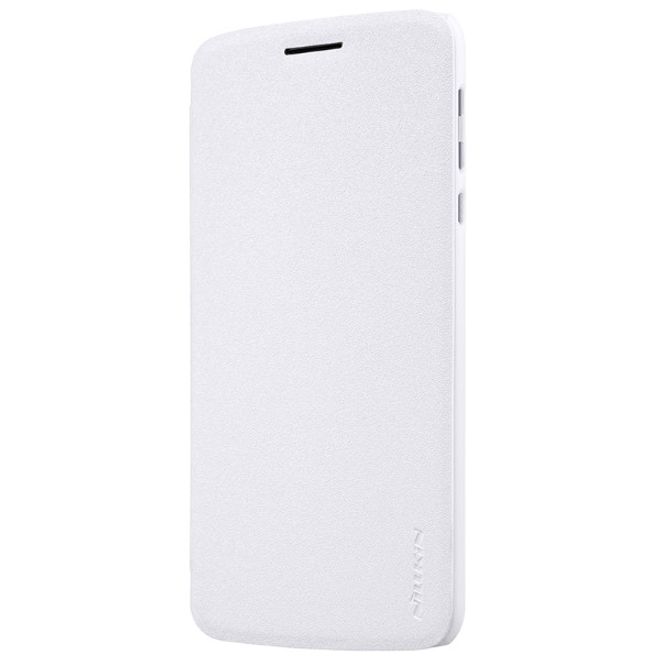 Nillkin - Motorola Moto Z Handyhülle - Funkelnde Leder Hülle - Sparkle Series - weiss