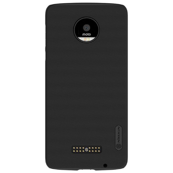 Nillkin - Motorola Moto Z Handyhülle - Plastik Case - Super Frosted Shield Series - schwarz