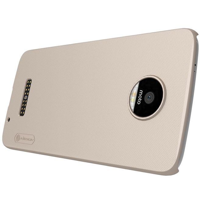 Nillkin - Motorola Moto Z Handyhülle - Plastik Case - Super Frosted Shield Series - gold