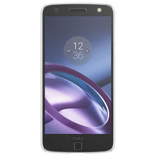 Nillkin - Motorola Moto Z Handyhülle - Plastik Case - Super Frosted Shield Series - weiss