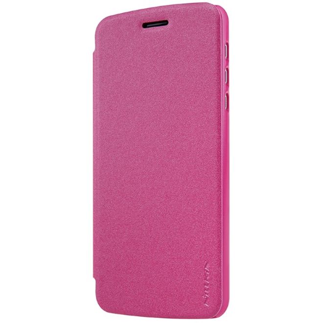 Nillkin - Lenovo Moto Z Play Hülle - Leder Case - Sparkle Series - pink