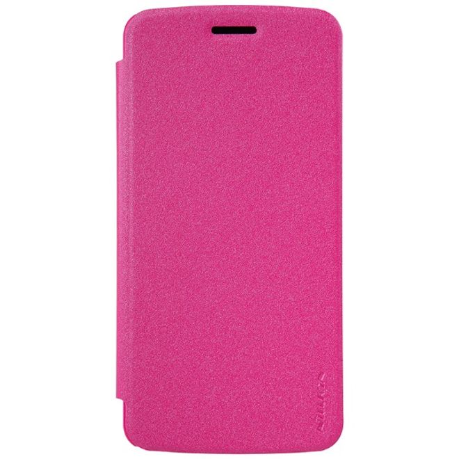 Nillkin - Lenovo Moto Z Play Hülle - Leder Case - Sparkle Series - pink