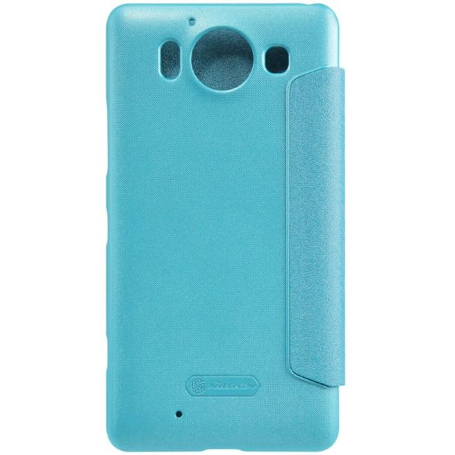 Nillkin - Microsoft Lumia 950 Hülle - Leder Case - Sparkle Series - türkis