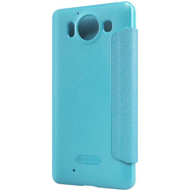 Nillkin - Microsoft Lumia 950 Hülle - Leder Case - Sparkle Series - türkis