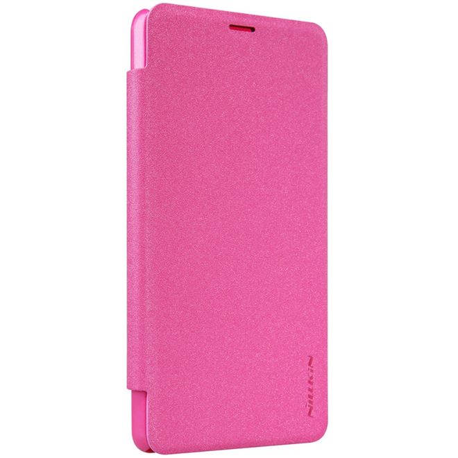Nillkin - Microsoft Lumia 950 Hülle - Leder Case - Sparkle Series - pink