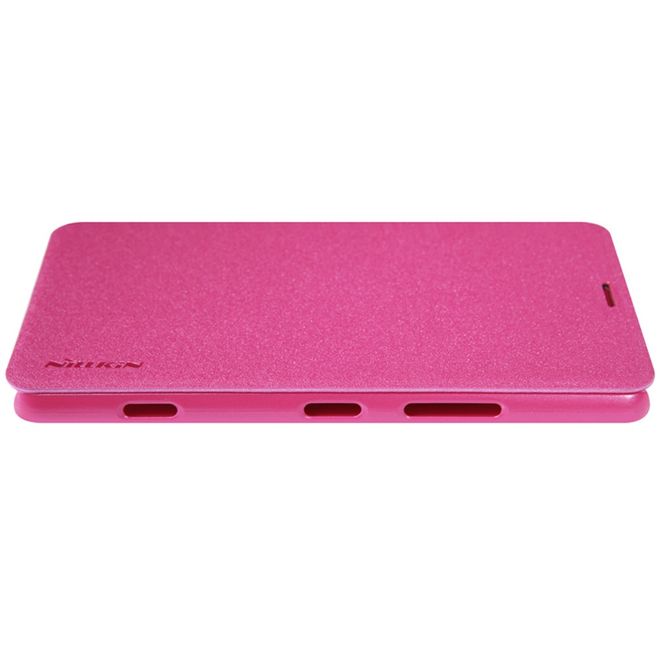 Nillkin - Microsoft Lumia 950 Hülle - Leder Case - Sparkle Series - pink