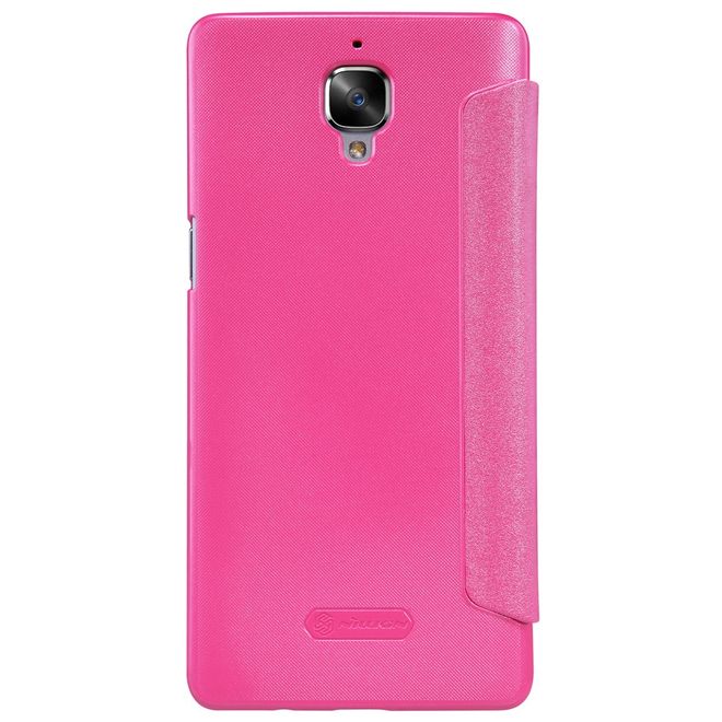 Nillkin - OnePlus3 Case - Leder Hülle - Sparkle Series - pink
