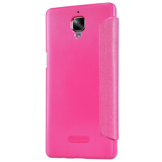 Nillkin - OnePlus3 Case - Leder Hülle - Sparkle Series - pink
