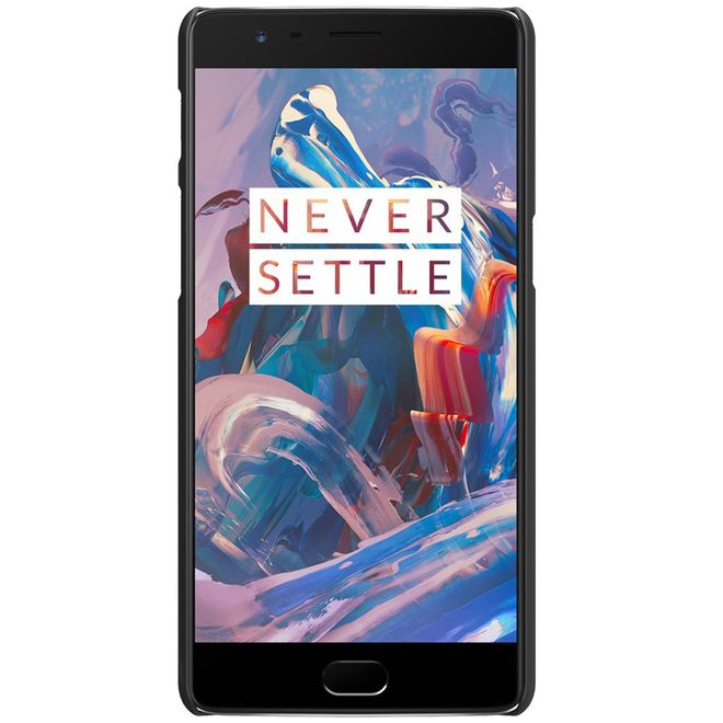Nillkin - OnePlus3 Case - Plastik Case - Super Frosted Shield Series - schwarz