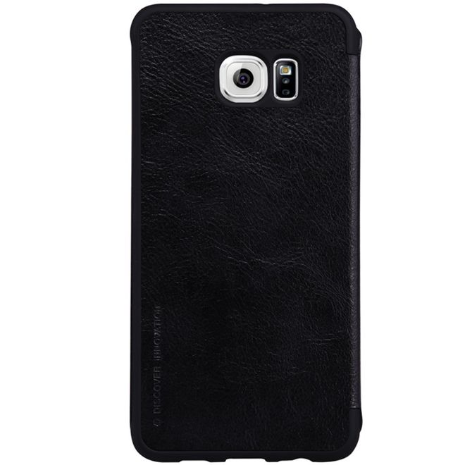 Nillkin - Galaxy S6 Edge Plus Case - Leder Hülle - Qin Series - schwarz