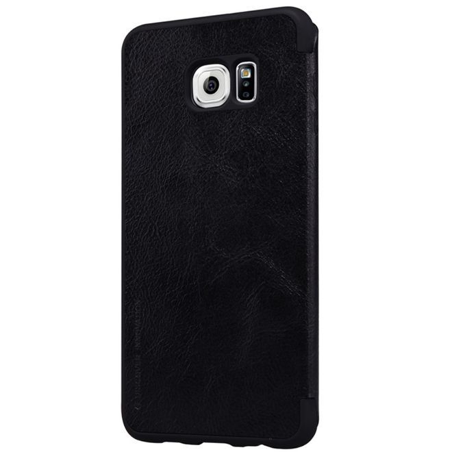 Nillkin - Galaxy S6 Edge Plus Case - Leder Hülle - Qin Series - schwarz