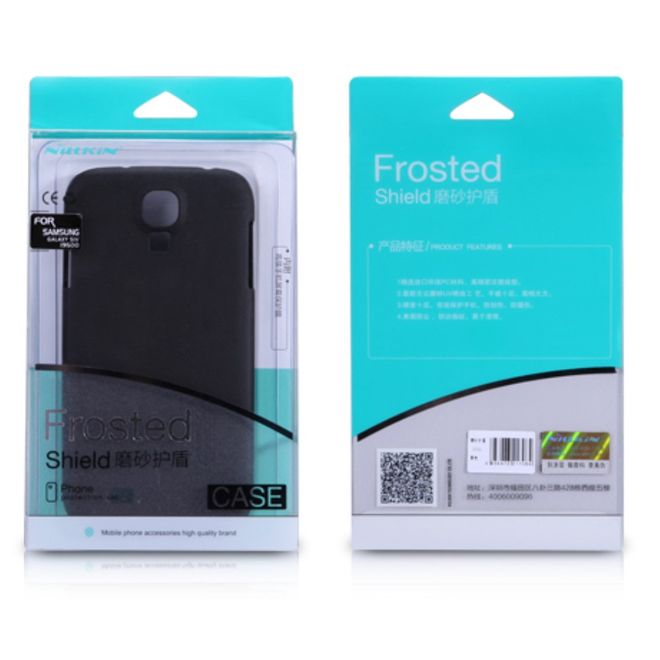 Nillkin - Galaxy S6 Edge Plus Hülle - Plastik Case - Super Frosted Shield Series - schwarz