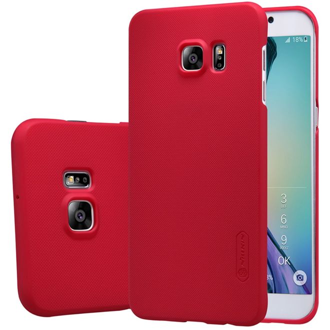Nillkin - Galaxy S6 Edge Plus Case - Plastik Case - Super Frosted Shield Series - rot