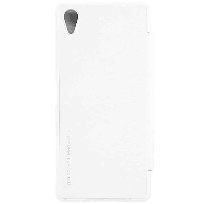 Nillkin - Sony Xperia X Performance Hülle - Leder Case - Qin Series - weiss