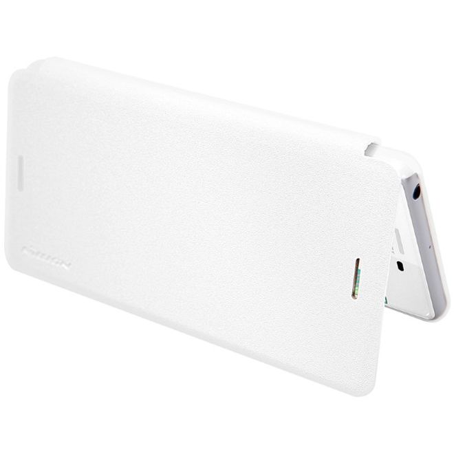 Nillkin - Sony Xperia X Performance Hülle - Leder Case - Sparkle Series - weiss