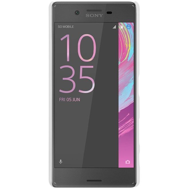 Nillkin - Sony Xperia X Performance Hülle - Plastik Case - Super Frosted Shield Series - weiss