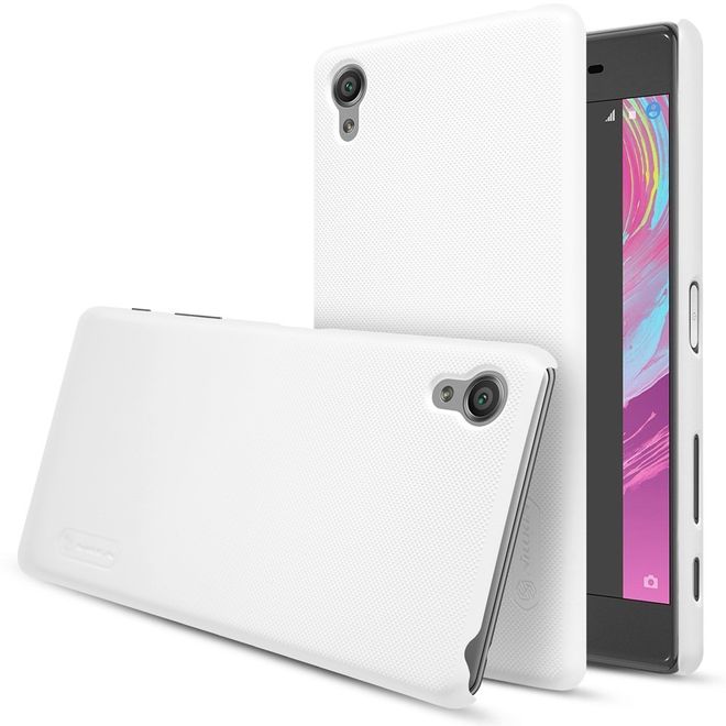 Nillkin - Sony Xperia X Performance Hülle - Plastik Case - Super Frosted Shield Series - weiss