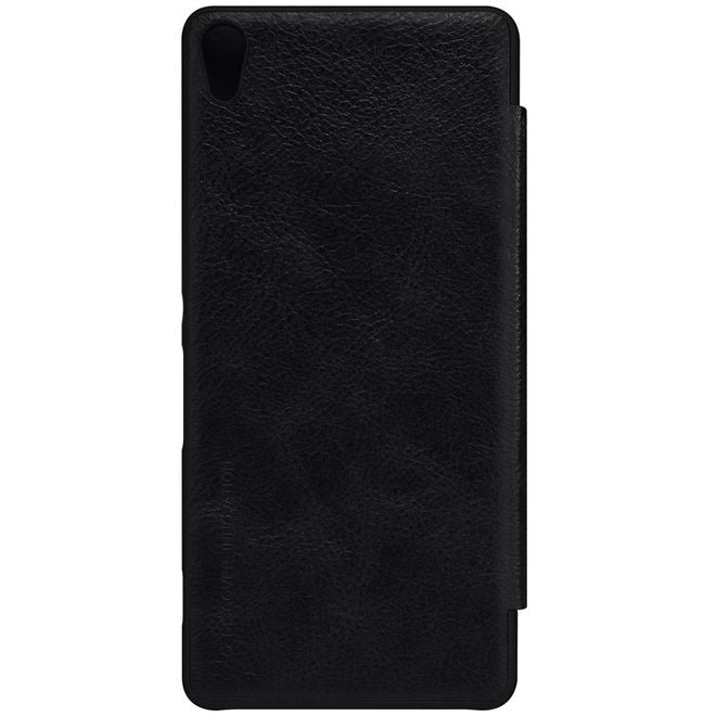 Nillkin - Sony Xperia XA Hülle - Leder Case - Qin Series - schwarz