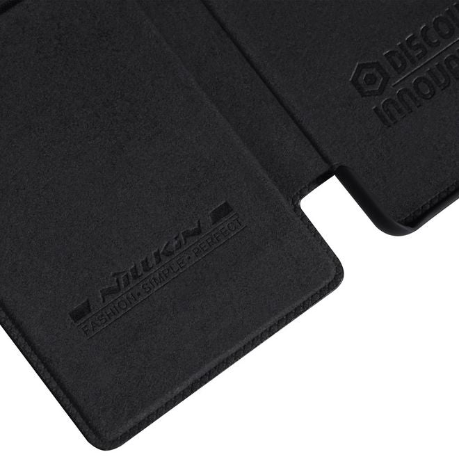 Nillkin - Sony Xperia XA Hülle - Leder Case - Qin Series - schwarz