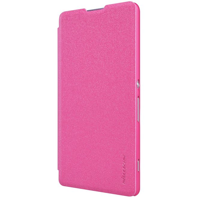 Nillkin - Sony Xperia XA Case - Leder Hülle - Sparkle Series - pink