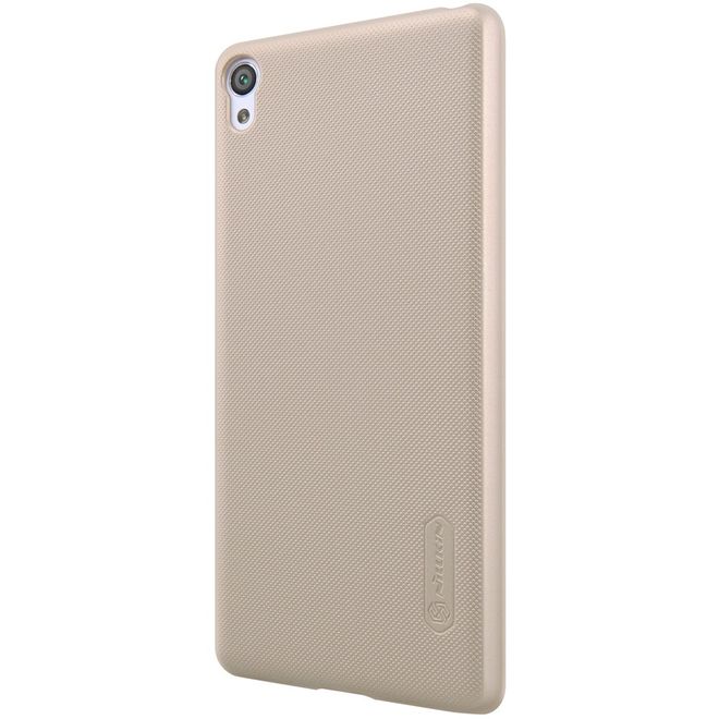 Nillkin - Sony Xperia XA Hülle - Plastik Case - Super Frosted Shield Series - gold