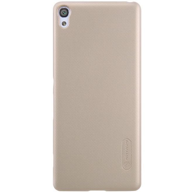 Nillkin - Sony Xperia XA Hülle - Plastik Case - Super Frosted Shield Series - gold