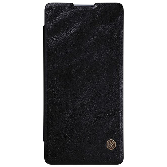 Nillkin - Sony Xperia XA Ultra Case - Leder Hülle - Qin Series - schwarz