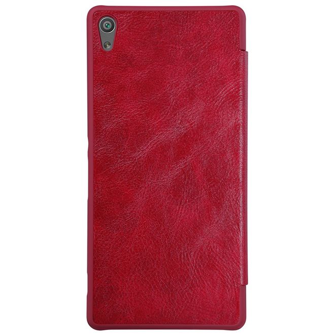 Nillkin - Sony Xperia XA Ultra Case - Leder Hülle - Qin Series - rot