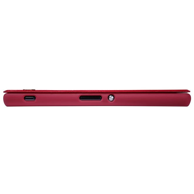 Nillkin - Sony Xperia XA Ultra Case - Leder Hülle - Qin Series - rot