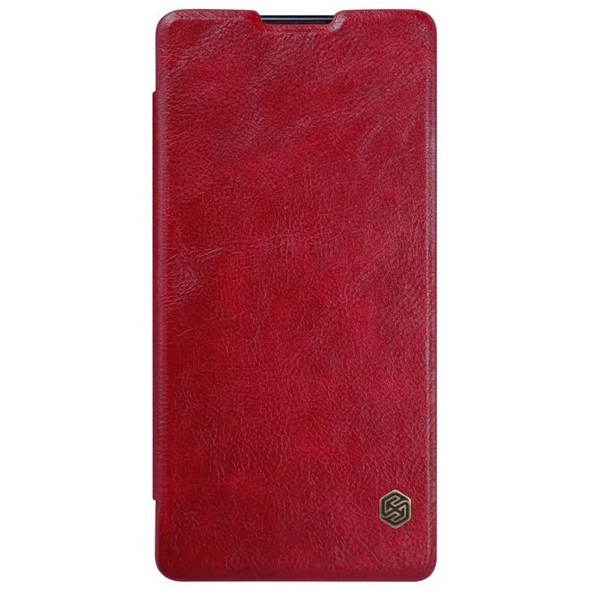 Nillkin - Sony Xperia XA Ultra Case - Leder Hülle - Qin Series - rot
