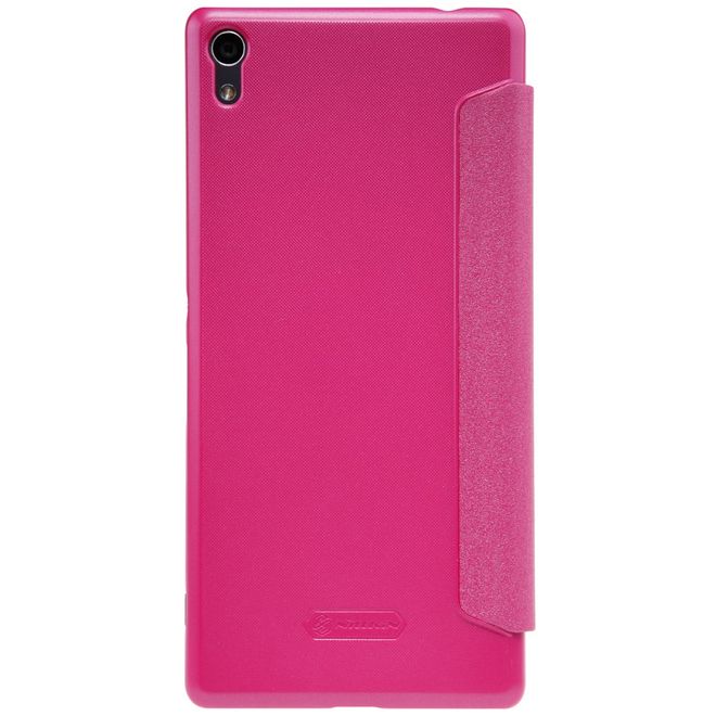 Nillkin - Sony Xperia XA Ultra Case - Leder Hülle - Sparkle Series - pink