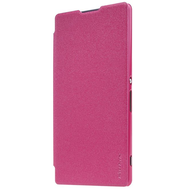 Nillkin - Sony Xperia XA Ultra Case - Leder Hülle - Sparkle Series - pink