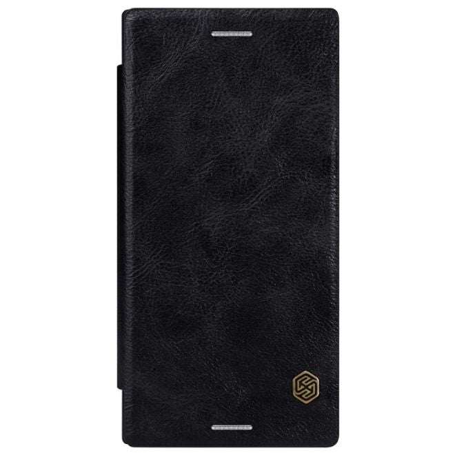 Nillkin - Sony Xperia XZ/XZs Hülle - Leder Case - Qin Series - schwarz