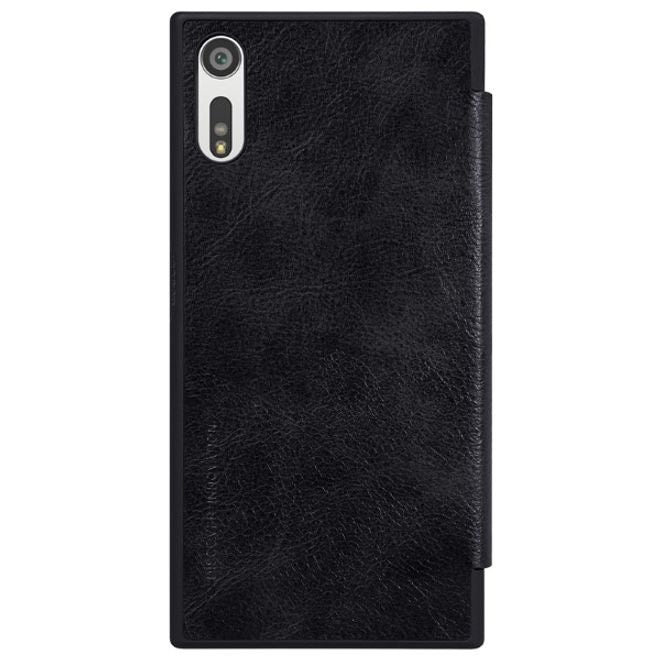 Nillkin - Sony Xperia XZ/XZs Hülle - Leder Case - Qin Series - schwarz