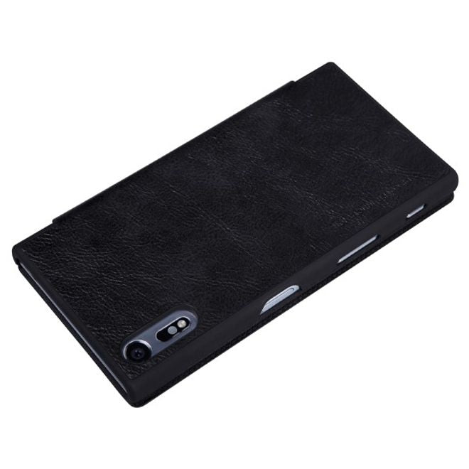 Nillkin - Sony Xperia XZ/XZs Hülle - Leder Case - Qin Series - schwarz