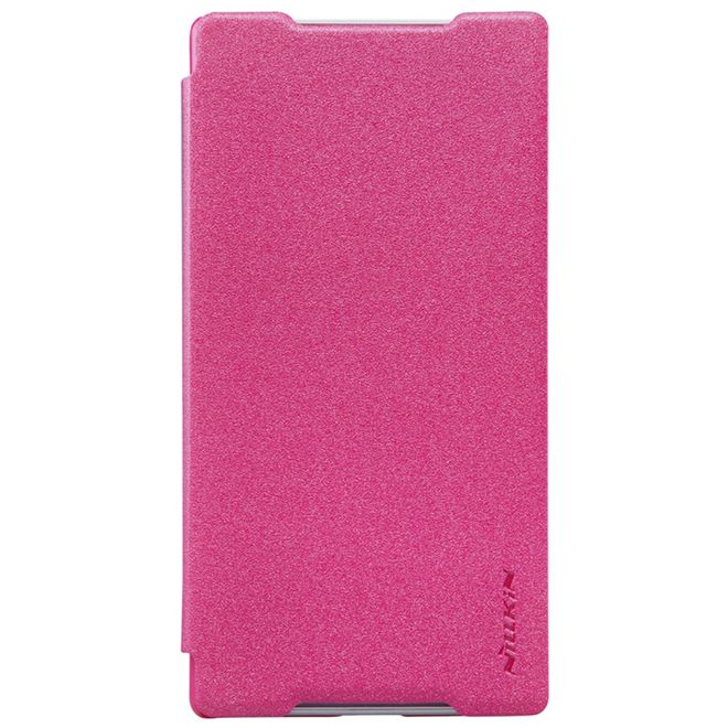 Nillkin - Sony Xperia Z5 Case - Leder Hülle - Sparkle Series - pink