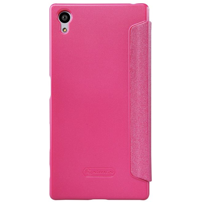 Nillkin - Sony Xperia Z5 Case - Leder Hülle - Sparkle Series - pink