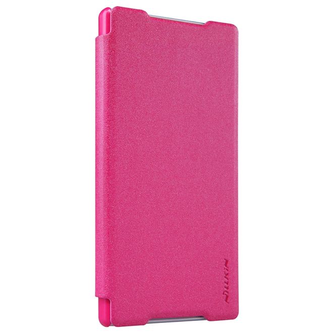 Nillkin - Sony Xperia Z5 Case - Leder Hülle - Sparkle Series - pink