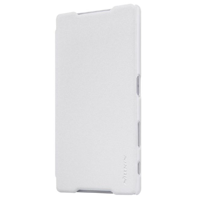 Nillkin - Sony Xperia Z5 Case - Leder Hülle - Sparkle Series - weiss