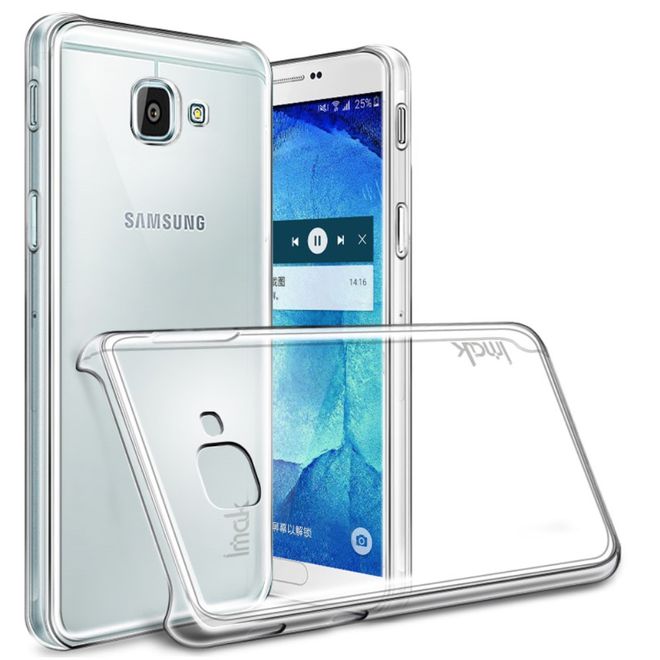 Imak - Hülle für Samsung Galaxy A7 (2017) - Case aus Hartplastik - kristallklar - transparent
