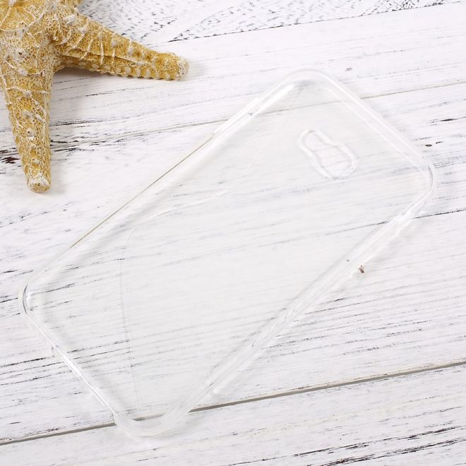 Samsung Galaxy A7 (2017) Handy Hülle - TPU Soft Case - S-Shape - transparent